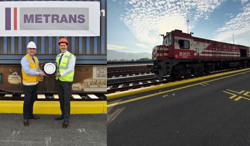 Railport’tan ilk tren hareket etti