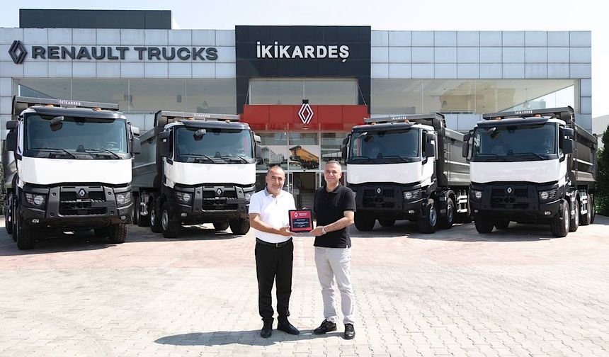 Gölsu Maden, zorlu şantiyeler için Renault Trucks K serisini seçti