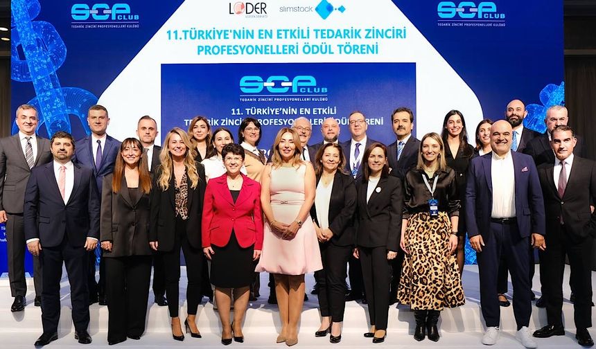 Türkiye’nin En Etkili Tedarik Zinciri Profesyonelleri ödülleri verildi