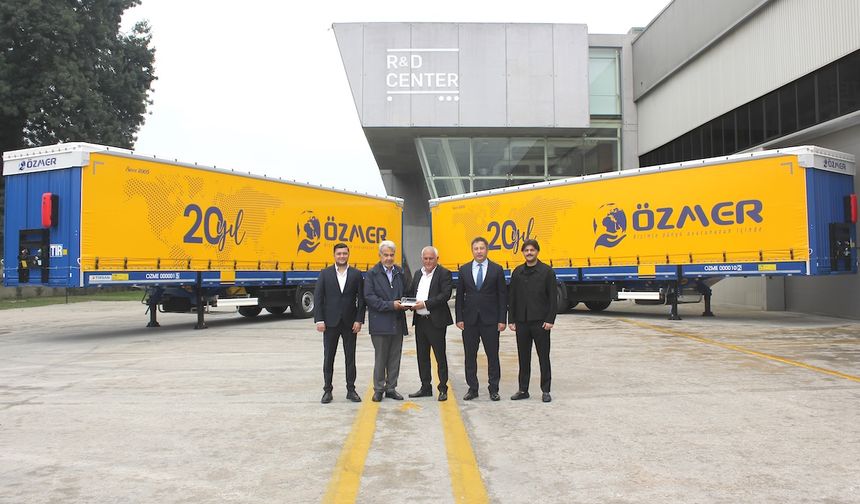Özmer 20’nci yılını 60 Tırsan yatırımı ile kutladı
