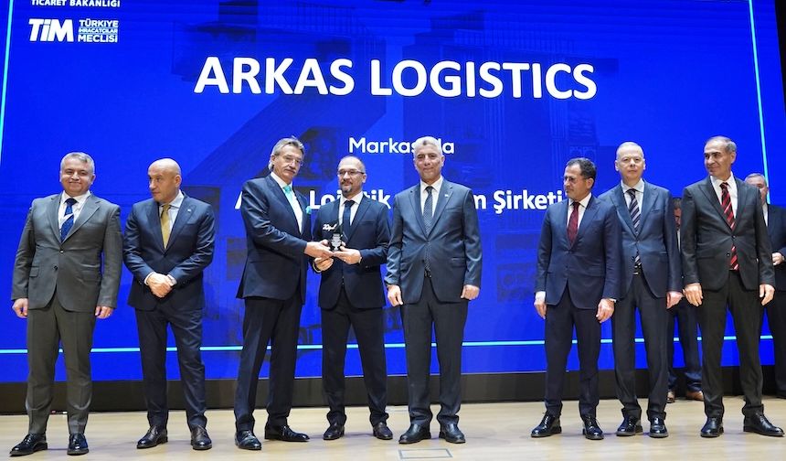 Arkas Lojistik’e TURQUALITY® hizmet ihracatı ödülü