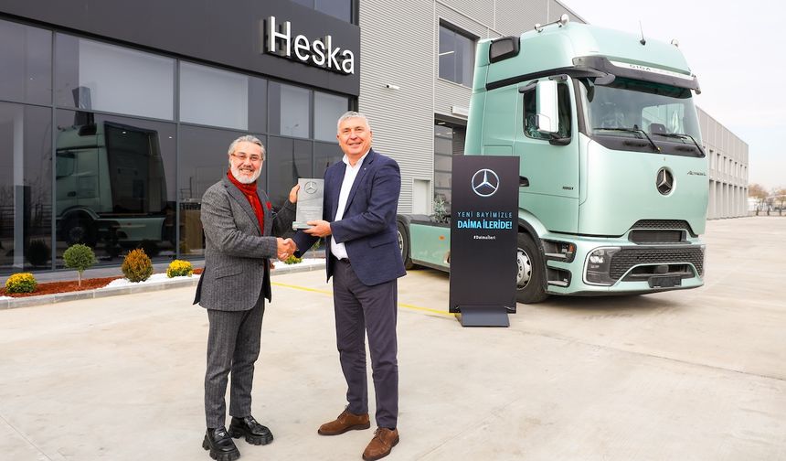 Mercedes Heska Motorlu Araçlar Kayseri bayisi açıldı