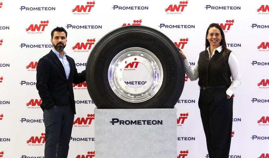 ANT Lojistik'in 4.500 lastiğin yönetimini Prometeon yapacak