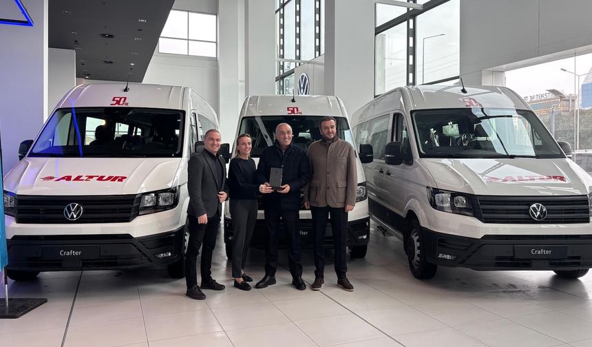 Altur Turizm 80 adet Volkswagen Crafter aldı