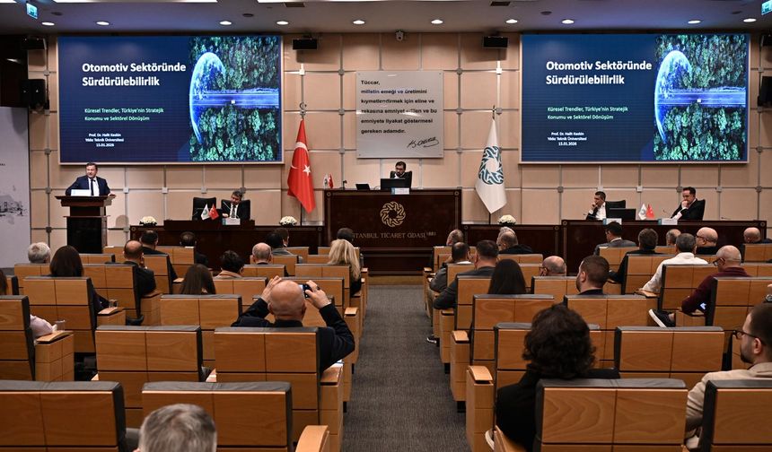 İTO'nun gündeminde 'Otomotivde Sürdürülebilirlik' vardı