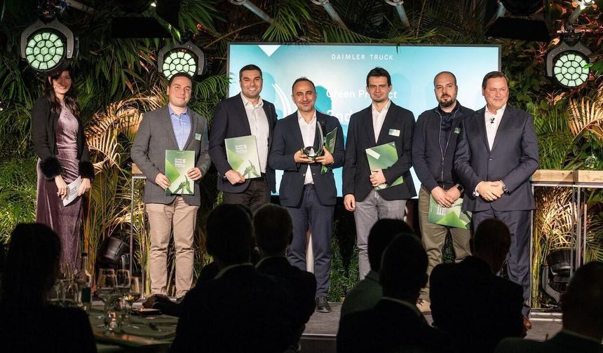 Tekstil kaplamalı otobüs tavanı projesi ile çevre ödülü aldı