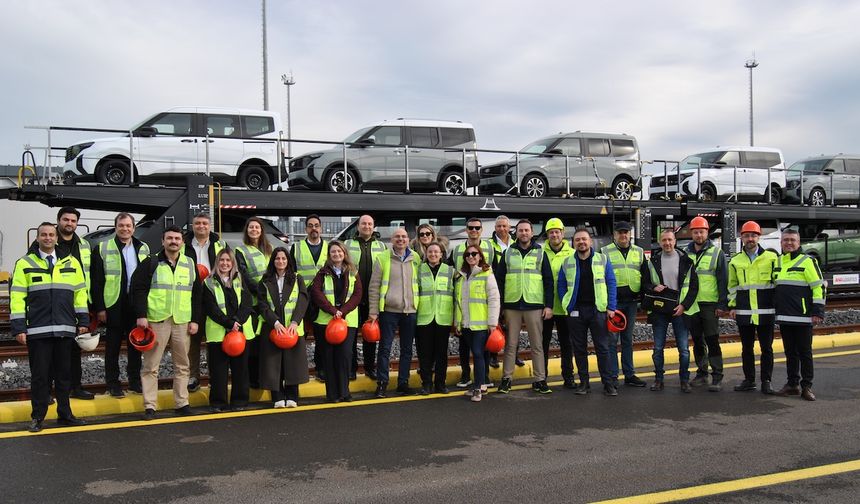Ford Otosan’ın demiryolu hattının son durağı Railport oldu