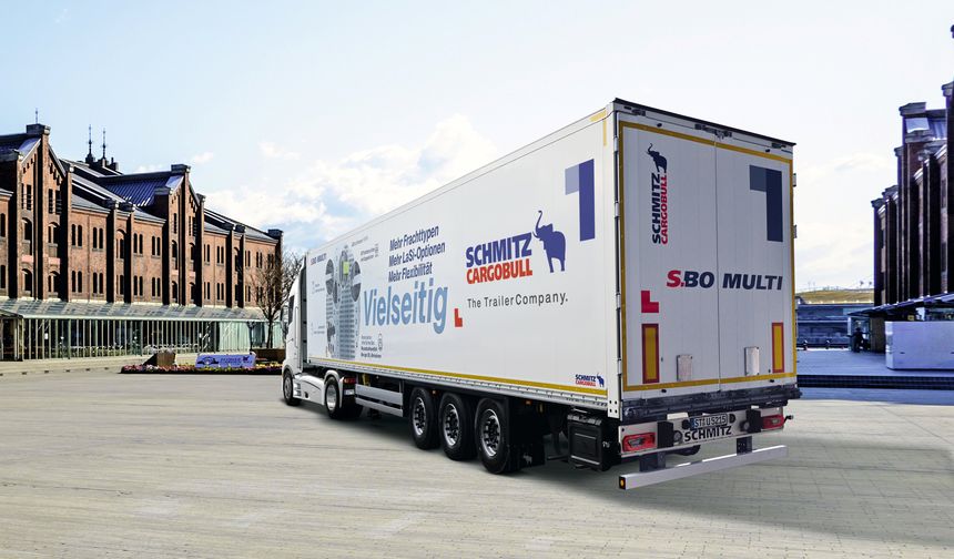 Schmitz Cargobull’dan Yeni Askılı Tekstil Taşıyıcı Semi-treyler: S.BO MULTI