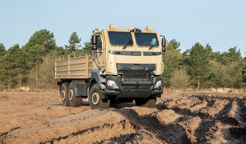 DAF, Tatra ve VDL 6x6 aracını Belçika'da tanıtacak