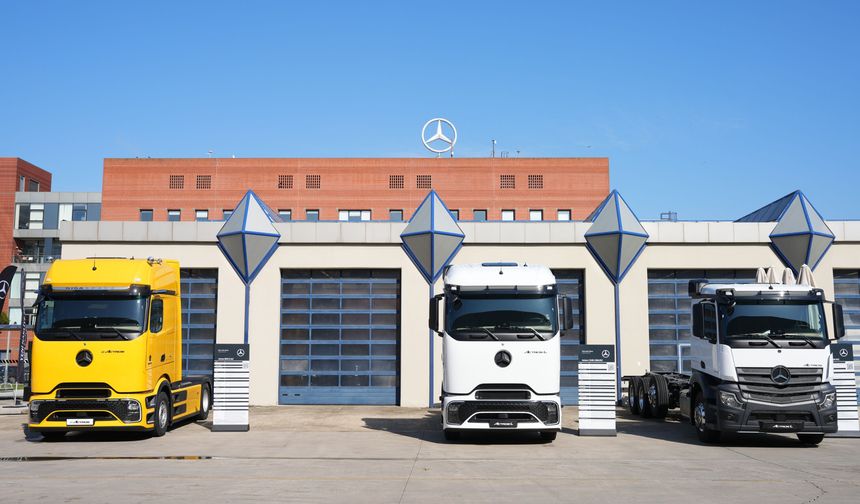 Mercedes 2026 model kamyonlarını tanıttı