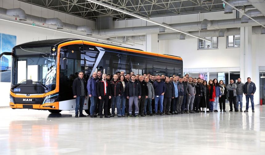 MAN Ankara fabrikası elektrikli otobüs üretimine başladı
