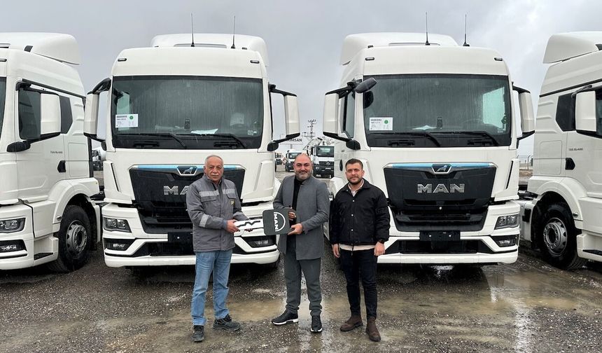 Makimsan, 20 adet MAN çekici aldı