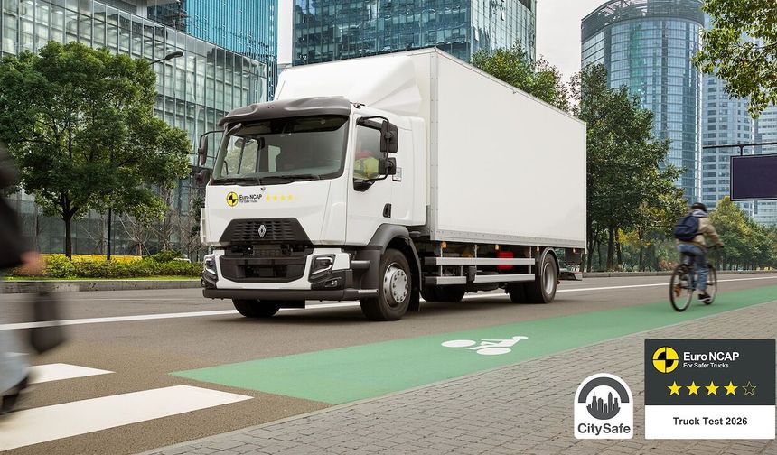 Renault Trucks D'ye 4 yıldız ve CitySafe