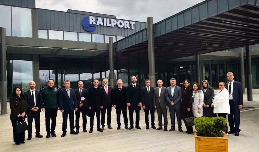 Gümrükler Genel Müdürlüğü'nden Railport'a özel ziyaret