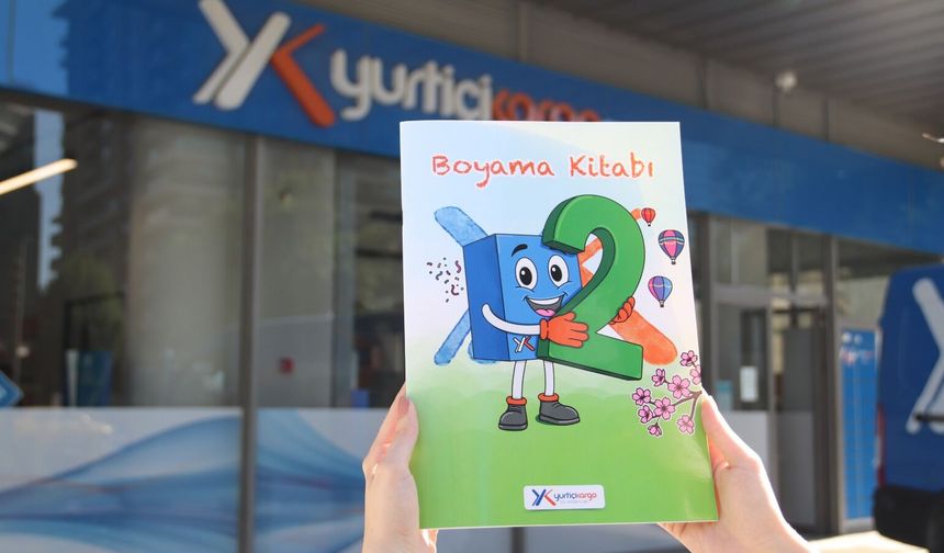 Yurtiçi Kargo, büyük ilgi gören  boyama kitabının 2. sini çıkardı