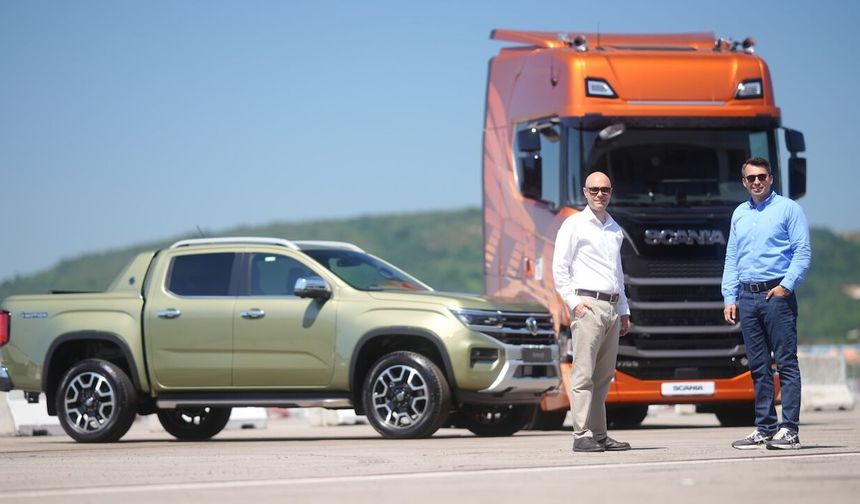 Scania ve Volkswagen'den ortak test sürüşü