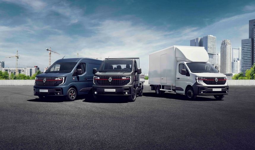 Renault Trucks hafif ticari aracı Master Red Edition'ı pazara sundu