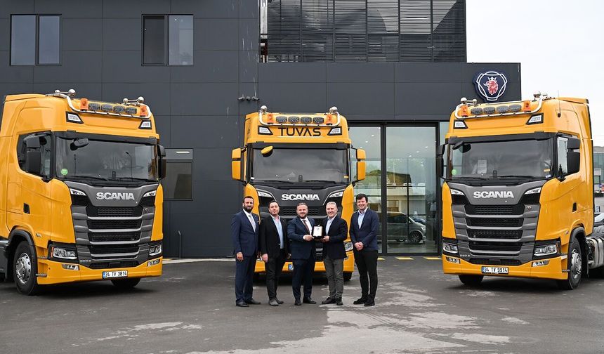 Tuvas Global Lojistik, 10 adet yeni nesil Scania Super aldı