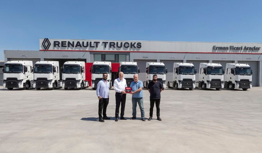 Onaylar Ekspress Lojistik filosunun yarısı Renault Trucks oldu