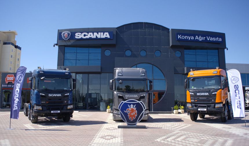 Konya Ağır Vasıta’dan Scania 560G TITAN & ULTRA modelini tanıttı