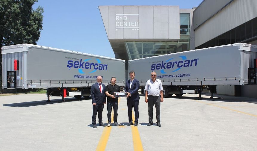 Şekercan Avrupa rotası için 50 Tırsan aldı