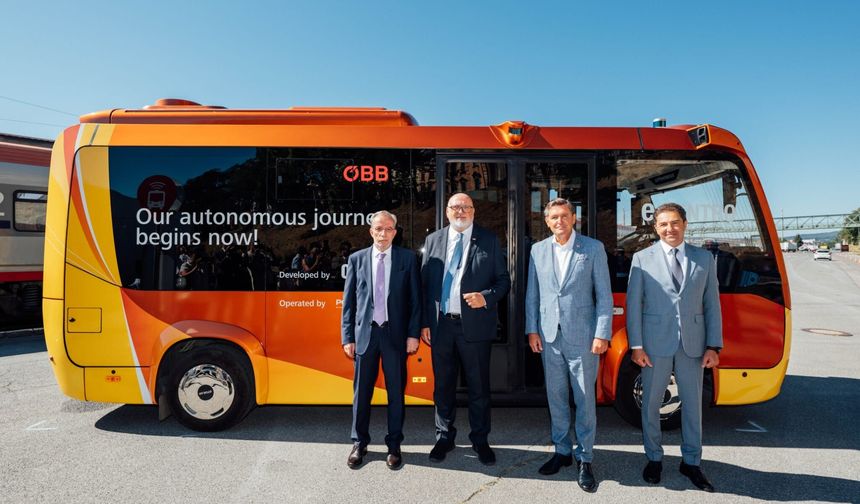 Otokar’ın Seviye 4 Otonom e-Centro Otobüsü Avusturya’da Test Ediliyor