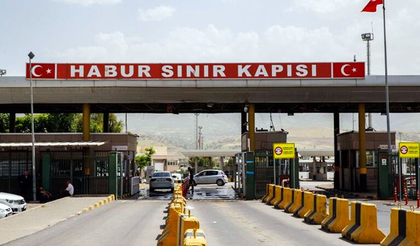 Habur’da rekor: Bir günde 2 bin 454 tır çıkışı