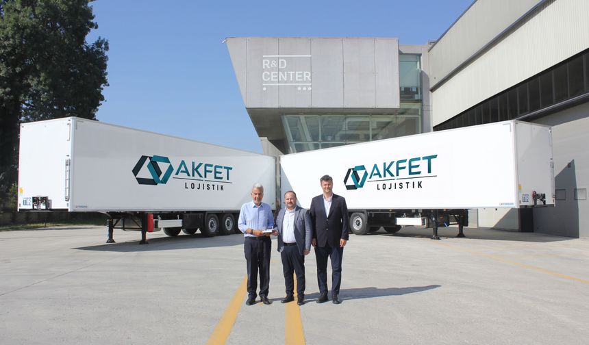Akfet soğuk zincir yatırımında yine Tırsan’ı seçti