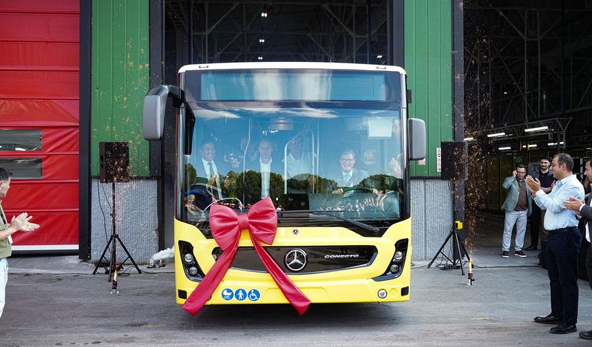 Otokar’da, Mercedes-Benz Conecto’nun seri üretimi başladı
