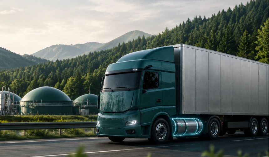 BioLNG çekicilerle O emisyon ve 1.000 km menzil