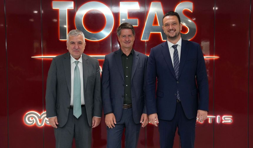 TOFAŞ, Citroën CEO’su Xavier Chardon'u ağırladı
