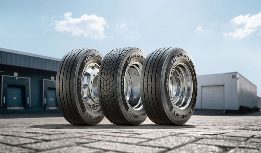 Continental’in Conti Eco HT 5 serisi %12 daha düşük yuvarlanma direnci sağlıyor