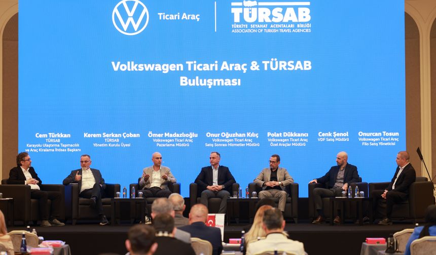 VW Ticari Araç, TÜRSAB üyeleriyle buluştu