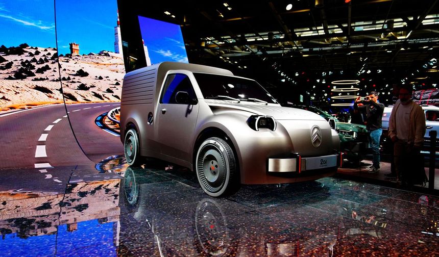 Citroën, eski 2 CV 2 CV Fourgonnette yeni konseptiyle tanıttı