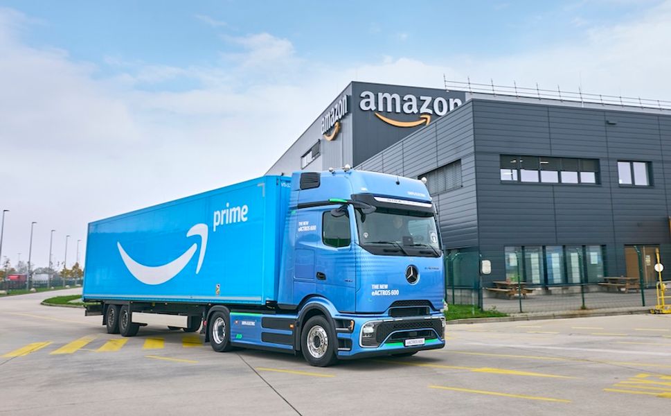 Amazon, 200 den fazla Mercedes eActros 600 aracı sipari verdi