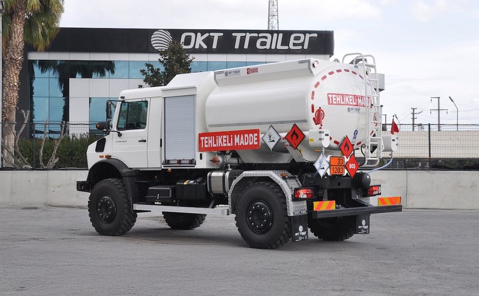 OKT Trailer ve Koluman Otomotiv ortalığında üretilen ilk tanker teslim edildi