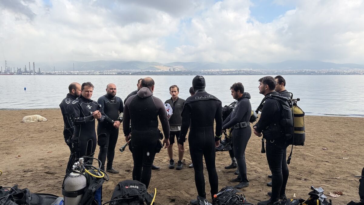 Prometeon'dan deniz dibi temizliği